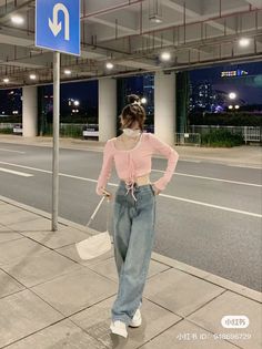 Basic Korean Fashion, Asian Spring Outfits, Basic Korean Outfits, Cute Asian Outfits, Celebrity Casual Outfits, Cute Skirt Outfits, Asian Outfits, Simple Trendy Outfits, Korea Fashion