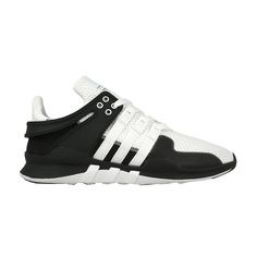 Find ADIDAS Equipment Support Adv 91-16 '910 on Editorialist. The Equipment Support ADV 91-16 ‘910’ appears with a two-toned black and white rendering that features a mostly mesh upper with a mono-sock design. Seamless overlays along the toe, midfoot and heel are designed for stability. Tonal Three-Stripes branding is worked into the lace configuration, while green tones emerge on the outsole and ‘346’ and ‘910’ logos on the lace dubraes. Adidas Running Sneakers With Contrast Sole, Adidas Sneakers With Contrast Sole For Running, Adidas White Custom Sneakers For Light Sports, Adidas Custom Sneakers With Contrast Sole For Sports, White Running Shoes With Contrast Sole For Sports, Modern White Adidas Sneakers, Adidas Sneakers With Contrast Sole For Sports, White Training Sneakers With Rubber Sole, Urban White Running Shoes With Contrast Sole