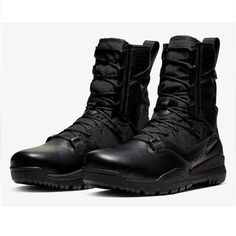 Brand New No Box Nike Sfb, Gentlemen Style, Tactical Boots, Triple Black, Gentleman Style, Shoes Nike, Nike Black, Gore Tex, Men's Nike