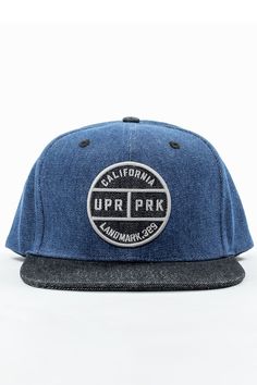 UPR PRK Cali Badge Hat OSFA Snapback High Profile Screen Printing Shops, Shirt Print Design, Fast Forward, Cali, Trucker Hat, Screen Printing, Shirt Designs, Product Launch, Screen