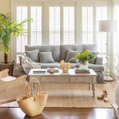 the living room is clean and ready for guests to come home with their family members