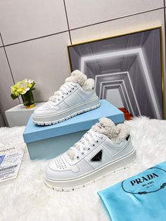 Size: 35-47 It comes with Dust box, Care manual, Tag, and Paper bag.Size Guide: Air Jordan High, Prada Top, Louis Vuitton Boots, Louis Vuitton Sandals, Prada Leather, Painting Leather, Sneakers Shoes, Shoes Women, Luxury Shoes