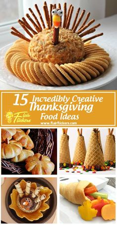 an image of thanksgiving food ideas