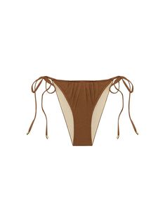 Peony Swimwear Ruched String Bikini Bottom Maple - brown Peony Swimwear, Maple Brown, Suntan Lotion, Bra Lingerie, Suspenders, Lingerie Set, Hosiery, String Bikinis, Pajama Set