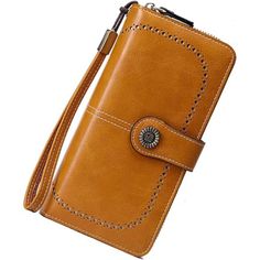 Hot Item The Wallet Size: 7.87" X 4.33" X 1.57"(L X W X H ). Material: Pu Leather + Zipper. Well Made Soft Leather Material With Good Finish On The Edge, Smooth And Durable. We Fitting Each One Of The Wallets With An Rfid Blocking Feature. And The Purse Has 23 Card Slots And 2 Id Windows, 2 Receipt Slots, 4 Cash Pockets, 2 Phone Pocket. Lots Of Space To Carry Your Phone, Cash, Cards And Receipts, Id Card, Driver License Or Families'photo. Equipped With A Lanyard, It Can Be Hung On The Wrist, Por Trendy Yellow Wallet For Everyday Use, Yellow Casual Wallet For Everyday Use, Trendy Yellow Wallets For Everyday Use, Trendy Yellow Wallet For Daily Use, Yellow Wallets With Rfid Blocking For Daily Use, Yellow Rectangular Wallet With Rfid Blocking, Yellow Wallet For Everyday Use, Yellow Rectangular Wallet For Everyday Use, Michael Kors Phone Case