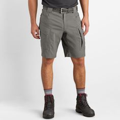 Take a stand (or crouch) against soggy, constraining shorts with free-moving DuluthFlex® Dry on the Fly® 11" Cargo Shorts. Utility Pants With Built-in Shorts For Outdoor Activities, Utility Sports Bottoms With Built-in Shorts, Utility Bottoms With Built-in Shorts For Outdoor Activities, Utility Style Sports Bottoms With Built-in Shorts, Outdoor Pants With Built-in Shorts, Short Length Bottoms With Hip Pockets For Outdoor Activities, Short Bottoms With Hip Pockets For Outdoor Activities, Outdoor Knee-length Cargo Shorts, Gray Shorts For Outdoor Activities