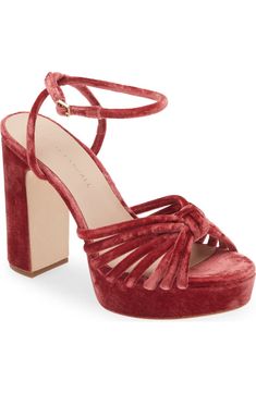 Loeffler Randall Rivka Ankle Strap Platform Sandal (Women) | Nordstromrack