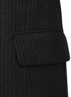 Giving you an exceptionally sharp silhouette, our Light Weight Black Stripe Tweed jacket is a stylish take on classic suiting. Crafted from pure wool, the black lightweight tweed jacket is woven with a subtle pinstripe running through it that leaves a lasting impression. Unite it with a matching waistcoat and trousers, a crisp white cotton shirt, plain black and polished black shoes. 
 
 Look Includes  Light Weight Black Stripe Tweed Fabric  Two Button Jacket Style  Notch Lapel  Single Vent  Thr Elegant Black Tweed Jacket With Welt Pockets, Formal Pinstripe Outerwear With Pockets, Formal Pinstripe Wool Outerwear, Classic Black Outerwear With Herringbone Pattern, Black Herringbone Outerwear For Business, Pinstripe Business Outerwear With Pockets, Business Pinstripe Outerwear With Pockets, Black Wool Tweed Jacket With Suit Collar, Black Wool Suits With Pockets