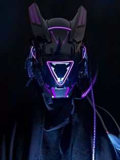 [Product Details] 

 ⬛︎ The inventory status of the purchaser is constantly changing Cyberpunk Bunny Mask, Cyberpunk Costume Men, Tech Wear Mask, Futuristic Face Mask, Futuristic Mask Concept Art, Full Face Mask Design Ideas, Cool Mask Designs, Futuristic Gas Mask, Cool Masks Designs Ideas