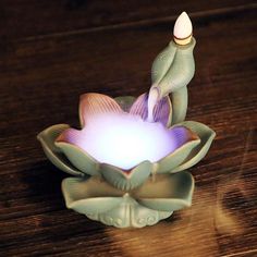 32992000170 Insence Burner, Lotus Incense, Ceramic Frogs, Ceramic Incense Holder, Backflow Incense, Incense Sticks Holder, Incense Holders, Incense Cones, Islamic Gifts