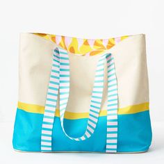 Large Tote With Hat Straps | Paper Source Summer Tote Bag With Canvas Lining, Summer Reversible Double Handle Bags, Canvas Bag With Removable Pouch For Vacation, Spring Travel Canvas Beach Bag, Beach Canvas Bag With Adjustable Strap, Softback Canvas Bag With Adjustable Strap For Shopping, Beige Canvas Beach Bag With Adjustable Strap, Summer Travel Shoulder Bag, Reversible, Spring Canvas Lined Tote Bag