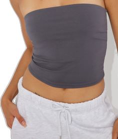 Spring Cotton Tube Top With Built-in Bra, Trendy Strapless Stretch Top, Trendy Stretch Strapless Top, Trendy Stretch Cotton Tube Top, Stretch Cotton Summer Tube Top, Stretch Cotton Tube Top For Summer, Spring Cotton Stretch Tube Top, Casual Tube Top With Built-in Bra, Stretch Cotton Tube Top For Spring