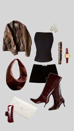 It girl city outfit nyc girl Boots