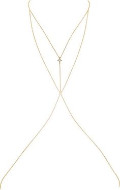 LILI CLASPE Flora Body Chain | Nordstrom Lili Claspe, Cubic Zirconia, Lily, Sparkle, Nordstrom, Chain, Stone, Free Shipping, Closet