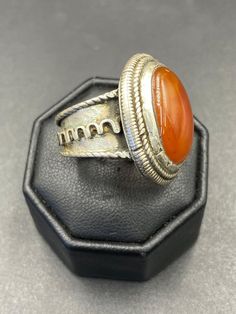 Ancient carnelian Islamic period solid silver ring Vintage Silver Carnelian Rings, Traditional Oval Carnelian Rings, Antique Handmade Carnelian Rings, Handmade Antique Carnelian Rings, Class Rings, Orange Carnelian, Gold Nugget, Natural Coral, Photo Bracelet