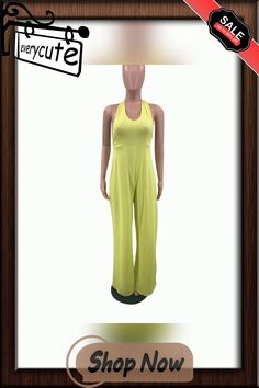 Sexy Solid Color Sleeveless Backless Jumpsuit Casual Stretch Backless Jumpsuits And Rompers, Sleeveless Bodysuit For Night Out Beach Season, Sleeveless Bodysuit For Night Out At The Beach, Party Stretch Tank Top In Solid Color, Summer Stretch Solid Jumpsuits And Rompers, Backless Stretch Jumpsuits And Rompers For Spring, Party Stretch Solid Color Tank Top, Green Stretch Strapless Jumpsuit, Green Sleeveless Bodysuit For Beach Season