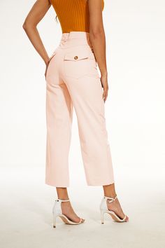 Our pants are beautifully tailored to fit your body comfortably. Classic cuts and slim fit designs accentuate your best features. They’re great basics to wear with many style tops, you’ll wear our timeless styles for years. These ultra-soft cropped wide-leg pants are the perfect addition to your wardrobe. These comfortable pants feature a pull-on design and hidden tummy control to flatter your figure. It's twill...with a twist! DYE DOWNLOAD: Stretch twill styles are garment dyed to give them a w Fitted Ankle-length Solid Color Pants, Chic Solid Color Wide Leg Pants, Chic Spring Wide Leg Pants Solid Color, Chic Wide Leg Elastane Pants For Spring, Chic Elastane Pants For Summer, Ankle-length Elastane Dress Pants For Summer, Summer Ankle-length Elastane Dress Pants, Fitted Solid Color Pants For Spring, Trendy Elastane Pants For Spring