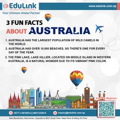 Fun Facts Australia Fun Facts, Facts About Australia, Australia For Kids, Middle Island, South Gate, Pink Lake, Days Of The Year