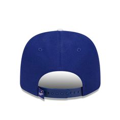 This Los Angeles Dodgers Blue Adjustable Hat features a front embroidered team logo on a structured polyester crown with pre-curved visor, inner stretch sweatband, and adjustable closure. New Era Evergreen 9SEVENTY Stretch Snap Front embroidered team logo Left embroidered New Era logo Snapback closure Featherweight Polyester Curved Bill High Crown Structured Sports Snapback Hat With Embroidered Logo And Curved Visor, Adjustable Trucker Hat With Curved Brim In Team Colors, Team-colored Adjustable Baseball Cap For Fans, Adjustable Team-colored Baseball Cap For Fans, Team-colored Adjustable Fitted Hat For Sports Events, Adjustable Snapback Cap With Team Logo, Adjustable Flat Bill Baseball Cap With Team Logo, Adjustable Team-colored Fitted Hat For Sports, Adjustable Snapback Hat With Team Logo