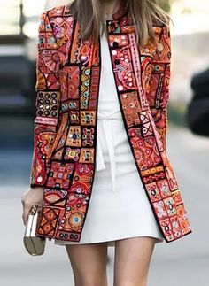 Fall Fashion Coats, Hijab Look, Geometric Vintage, Mode Boho, Mode Chic, Classy Casual, Long Sleeves Coats, 가을 패션, Womens Fashion Trends