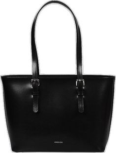 Big Shoulder Bag, Handbags For School, Big Shoulders, Black Leather Bags, Big Bags, Work Bag, Black Purses, Black Bag, Shoulder Purse