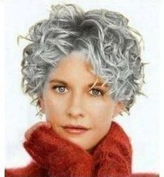 Curly Short Haircuts, Grey Hair Over 50, Curly Short, Gray Hair Cuts, Short Curly Haircuts