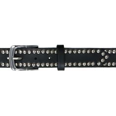 Make a bold statement with this studded leather belt! Its unique design features black leather material that's embossed with metal studs for a fashionable and comfortable look. Transform any outfit with this timeless piece. Motorcycle Chaps, Biker Bracelet, Women's Slip Ons, Motorcycle Mirrors, Motorcycle Vest, Biker Rings, Motorcycle Gloves, Studded Belt, Riding Gear