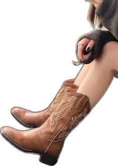 classic western cowboy boots for women, y2k aesthetic cowboy boots shoes inspiration boogzel Shoes Cottagecore, Aesthetic Cowboy Boots, Embroidery Cowboy, Sandals Aesthetic, Aesthetic Cowboy, Aesthetic Sneakers, Cowboy Boots For Women, Shoes Inspiration, Girl Aesthetics