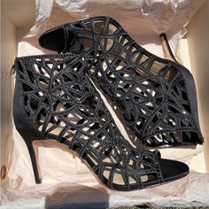 Brand New In Original Packaging. Black Shoes Women, Vince Camuto Shoes, Shoes Black, Vince Camuto, Shoes Women Heels, Black Shoes, Shoes Heels, Packaging, Women Shoes