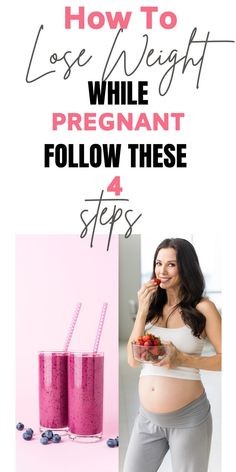 How to Lose Weight While Pregnant - Follow These 4 Steps! Stay Fit While Pregnant, Weights For Pregnant Women, Dieting While Pregnant, How To Get Fit While Pregnant, Losing Weight While Pregnant Diet, How To Stay Slim While Pregnant, Intermittent Fasting While Pregnant, Exercise Plan For Pregnant Women, How To Get In Shape While Pregnant