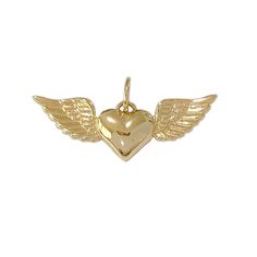 "This uniquely detailed charm pendant is entirely composed of 14K solid gold. NOTE: This item comes as a charm alone without the chain. ♦ Charm Dimensions: approximately 30mm (w) x 9.5mm (h) ♦ Bail Size: 6mm diameter ♦ Total Gram Weight: approximately 2.6 grams of 14K Solid Gold ♦ Metal Finish: High Shine Polish ♦ This design is available in Rose, White and Yellow 14K Gold ♦ Our inventory is limited on Etsy. You can find more quantities and unique designs by vising our website: www.nanabijoujewe Gold Heart Charm Pendant, Gold Plated Heart Charm Pendant, Yellow Gold Heart Charm Pendant, Gold Double Heart Charms Gift, Yellow Gold Heart Charms For Anniversary, Gold Double Heart Charms For Gifts, Heart-shaped Yellow Gold Charms For Anniversary, Yellow Gold Heart-shaped Charms For Anniversary, Gold Heart Pendant Charm For Gift