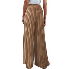 Khaki High Waisted Wide Leg Pants with Belt Beige High-waist Pleated Bottoms, High Waist Pleated Beige Bottoms, High-waisted Pleated Beige Bottoms, Khaki Dress Pants For Spring, Beige Pleated High-waist Bottoms, Spring Khaki Dress Pants, Pleated Full Length Pants For Spring, Full Length Pleated Pants For Spring, Spring Pleated Full Length Pants