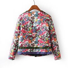 Elegant flower embroidery coat jacket Embroidery Coat, Eclectic Clothing, Retro Coat, Outwear Fashion, Loose Coats, Long Sleeve Outerwear, Types Of Jackets, Basic Jackets, Floral Jacket