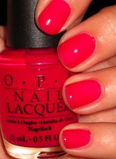 43 Trendy Nails Pink Coral Colour #nails Red Pink Nails, Do It Yourself Nails, Nails Colors, Red Nail Polish, Nail Envy, Red Nail, Polish Colors