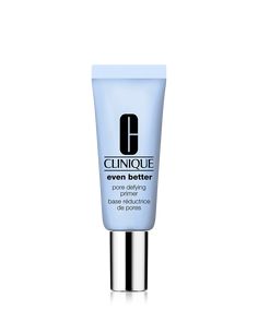 A makeup-perfecting water-balm primer that instantly blurs pores and reduces oil for a poreless look and seamless base. Clinique Primer, Insta Model, Travel Size Makeup, Pore Minimizer, Skin Care Guide, Allergy Testing, Clinique Makeup, Makeup Items, Makeup Primer