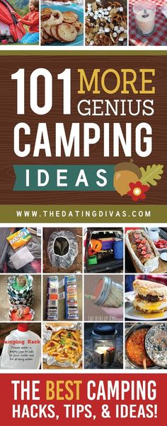 the best camping hacks, tips and ideas to make it easier for you to camp