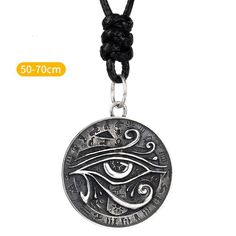 Be mesmerized by the intricacy of this Eye Of Horus Silver Pendant Necklace! Crafted with utmost precision, this gorgeous adornment is beautifully engineered from silver with a width of 50-70 cm. DETAILSMaterial: SilverWidth: 50-70 cm Symbolic Silver Alloy Jewelry, Silver Etched Pendant Necklace, Adjustable Silver Medallion Jewelry, Bohemian Silver Stainless Steel Jewelry, Vintage Silver Stainless Steel Necklaces, Bohemian Style Silver Stainless Steel Jewelry, Vintage Silver Stainless Steel Necklace, Adjustable Stainless Steel Medallion Jewelry, Handmade Silver Alloy Charm Necklaces