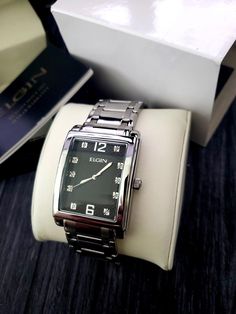 Rare Lord Elgin Gem Dial Mens Dress Watch New In Box 45mm x 35mm larger tank watch Shop with confidence 30 day free returns. What you see is what shipsAll returns may receive a restocking fee at our discretion Mens Dress Watches, Tank Watch, Watch New, Mens Dress, Daytona Beach, Dress Watch, Wristwatch Men, Wrist Watches, Jewellery And Watches