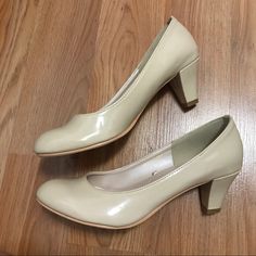 Brand New Heels I Bought In Japan. 23.5 (Us Size 6.5). Super Comfortable 2 Inch Heels With Cushion Soles Inside. Bundle With Another Item, And Get Additional 10% Off! Cream Round Toe Court Shoes For Spring, Beige Round Toe Court Shoes For Spring, Cream Almond Toe Court Shoes For Summer, Cream Court Shoes For Spring, Beige Spring Court Shoes With Padded Heel, Beige Round Toe Heels Medium Width, Cream Fitted Court Shoes With Round Toe, Fitted Cream Court Shoes With Round Toe, Cream Medium Width Court Shoes For Office