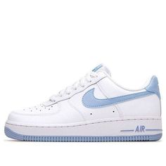 (WMNS) Nike Air Force 1 Low '07 Patent 'Light Armory Blue' AH0287-104 (AF1/SNKR/Retro/Skate/Casual/Low Top/Women's) Nike Shoes Air Force Blue, Sporty Blue Nike Air Force 1 For Light Sports, Light Blue Nike Air Force 1 Low-top For Sports, Light Blue Nike Air Force 1 Low-top For Streetwear, Nike Light Blue Sneakers For Light Sports, Blue Nike Air Force 1 Casual Sports Shoes, Casual Blue Nike Air Force 1, Nike Air Force 1 Blue For Sports, Nike Air Force 1 Blue Sports Shoes