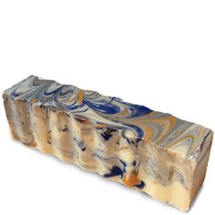 Cream, blue and yellow wavy rectangular 45 ounce brick of lavender and lemon scented Zum Bar Soap Orange Tea, Lemon Rosemary, Milk Shop, Clean Candle, Wool Dryer Balls, Boost Your Mood, Lemon Lavender, Oil Blends, Goat Milk Soap