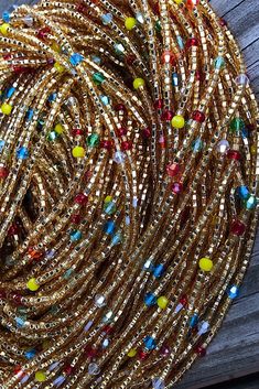 Crystal glow in the dark belly chains ! Gold Waist Beads, Suit Crop Top, Crystal Waist Beads, Waist Beads African, Bin Bin, Strap Mask, Random Dump, Waist Jewelry, Kente Styles