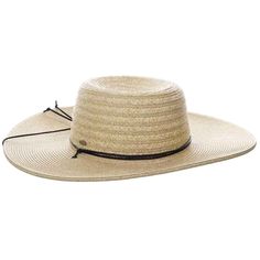 Wide Brim Straw Bolero Hat with Chin Cord - Scala Hats Bolero Hat Scala Hats LP382-NAT Natural OS (57.5 cm) Adjustable Flat Crown Toquilla Straw Hat, Adjustable Straw Hat With Flat Crown For Rodeo, Adjustable Flat Crown Straw Hat For Rodeo, Upf 50+ Adjustable Fit Sun Hat With Flat Brim, Adjustable Wide Brim Sun Hat For The Beach, Adjustable Wide Brim Boater Hat With Upf 50+, Adjustable Western Style Panama Hat With Upf 50+, Western Style Adjustable Panama Hat With Upf 50+, Adjustable Fit Sun Hat With Curved Brim For Beach