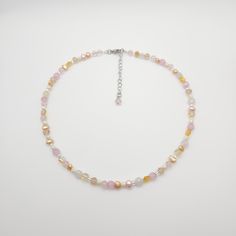 This is the Peach beaded necklace. It is made with czech glass beads, glass beads, freshwater pearls, and crystal beads all strung onto beading wire. The necklace is 16.5 inches in length and has an additional 2 inch extender chain. The wire ends are sterling silver and the lobster clasp and chain are both stainless steel. My shop is primarily one of a kind items. Most listings are unique and have only one in stock. If something you were looking at gets purchased, you can message me and if I hav Beading Wire, Rochester Ny, 21 Days, Czech Glass Beads, Czech Glass, Crystal Beads, Lobster Clasp, Favorite Jewelry, Freshwater Pearls