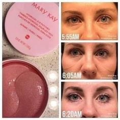 It's Time For An Eye Awakening . Instantly Reviving , Shimmery Pink Undereye Gel Pads Deliver A Refreshing Burst Of Hydration To Tired , Puffy Eyes . You Will See Benefits By Using These For Just 20 Minutes Twice A Week , Making "Me" Time A Lot Easier To Find Hydrate. Cool. Soothe. Depuff. Made In Korea. Great For Undereyes . 30 Pairs Per Box. For All Skin Types. For All Skin Tones. Mary Kay Eyes, Mary Kay Marketing, Imagenes Mary Kay, Natural Hair Treatments, Mary Kay Business, Morning Smoothie, Eye Patches, Organic Cosmetics, Under Eye Bags