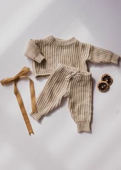 Knit Sweater - Wheat Confetti – forever french baby Happy 2023, Baby Wish List, French Baby, Chunky Knits, Knit Sweaters, Baby Time, Baby Crochet, Girls Wardrobe, Baby Outfits