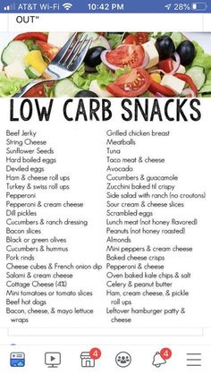 Low Carb Snacks List, Motivasi Diet, Snacks List, Low Carb Snack, Starchy Vegetables, Carb Snacks, Low Carb Diets