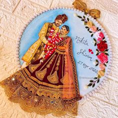 Haldi Pose, Marriage Painting, Loop Art, Wedding Packing, Gifts Packing, Marriage Gift, Homemade Anniversary Gifts