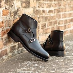 The Elm Street Double Monk Chukka Boot No. 8205 | Robert August Loake Shoes, Chukka Boot, Traditional English, Elm Street, English Style, Footwear Collection, Goodyear Welt, Monk Strap, Stylish Shoes