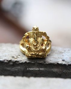 Article name : GOLD PLATED GANESHA RING Environmentally friendly metal made with passion and great attention to detail 🔨 Very comfortable to wear daily and in any occasion 🖤💍 Shipped from Jakarta, Indonesia Standard shipping use USPS ( US Customers ) Singapore post ( Rest of the world ) Express shipping use DHL Express Note : Please put a phone number in a note for DHL Express, it needs to require. Office number or any number will be fine. Thank you for stoping by in my gallery. Really apprec Gold Jewelry For Collectors And Festivals, Collectible Gold Jewelry For Festivals, Gold Spiritual Rings For Ceremonial Occasions, Handmade Gold Rings For Festivals, Unique Rings For Festivals As Gifts, Gold Spiritual Ceremonial Rings, Gold Ceremonial Spiritual Rings, Ceremonial Spiritual Gold Rings, Ganesha Rings For Men